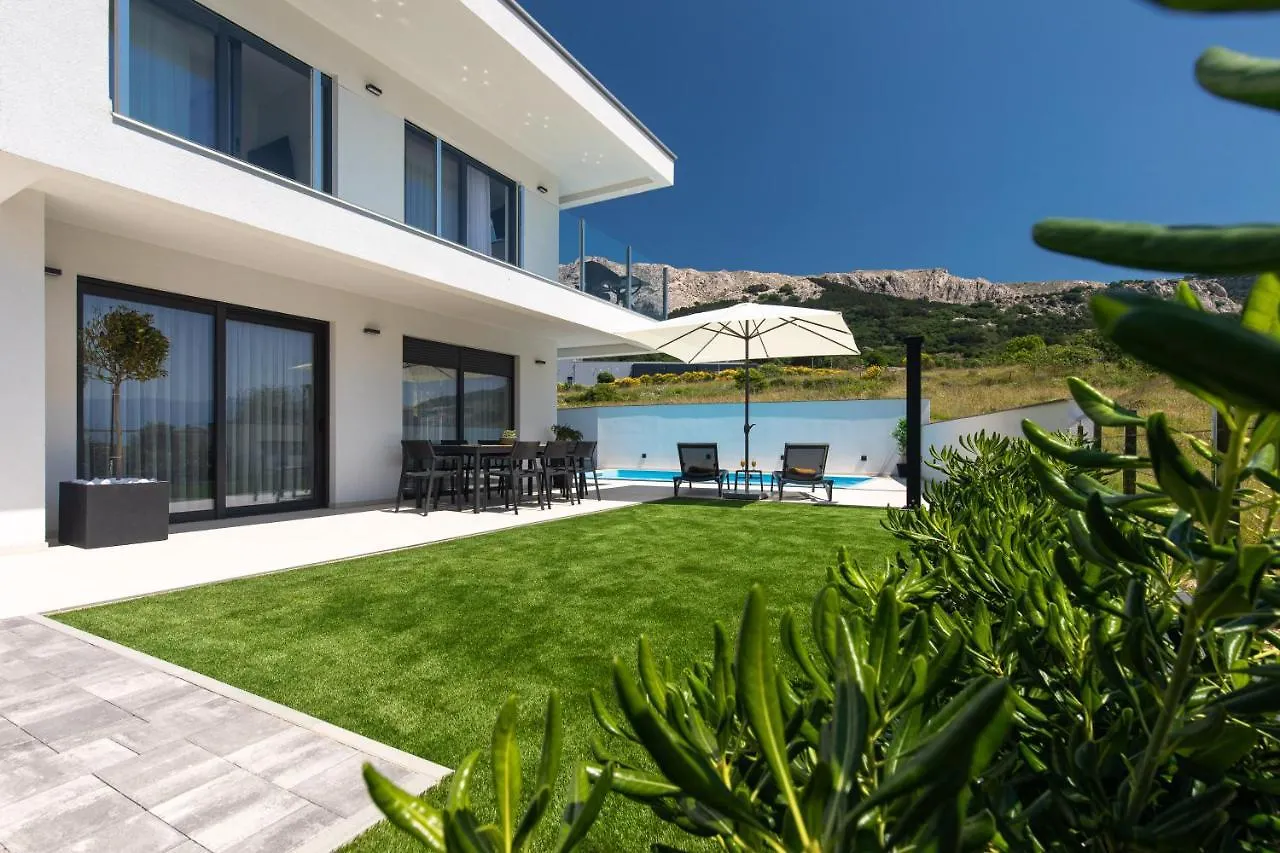 Villa Supernus II With Heated Pool Baska  Croatia