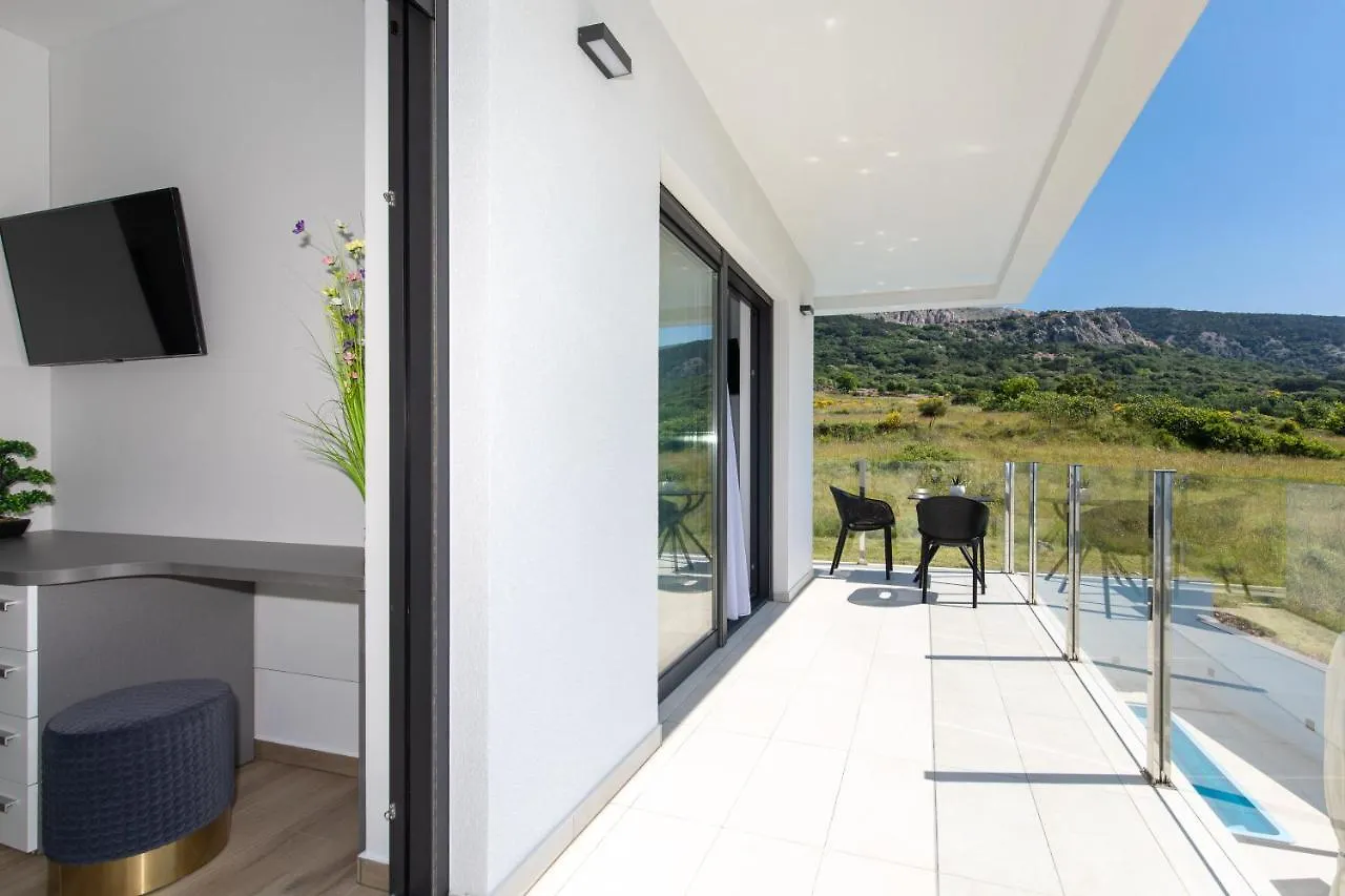 Villa Supernus II With Heated Pool Baska  Croatia