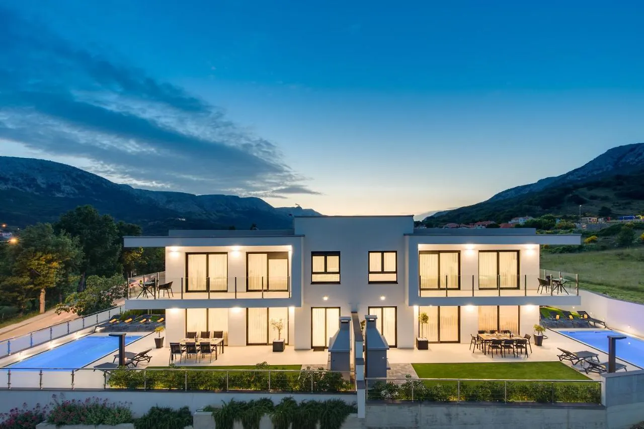 Villa Supernus II With Heated Pool Baska  Croatia